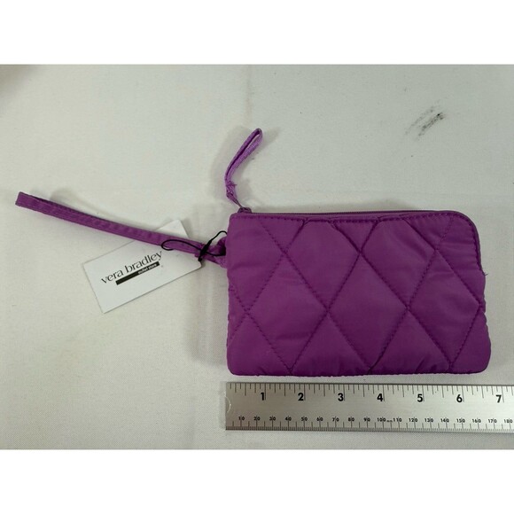 Vera Bradley Outlet Essential Zip Wristlet in Iris Orchid NWT - Picture 1 of 4